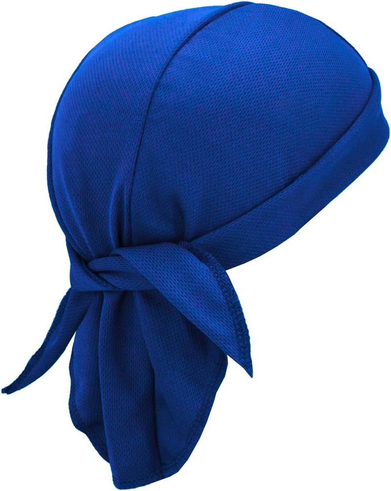 SRLLBBY Sweat Wicking Do Rags Skull Caps, Cooling Hip Hop Hat, Beanie Durag Motorcycle Head Wrap Doo Rag Liner for Men Women - Image 1